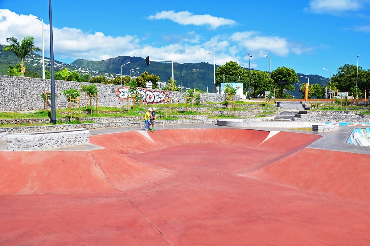 Saint Denis Réunion skatepark